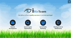 Desktop Screenshot of ibizteam.com